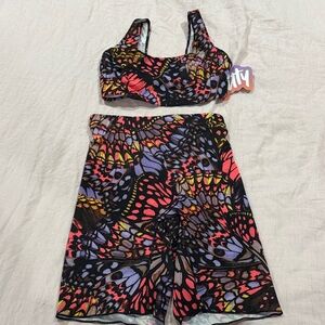 YITTY Vibrant Butterfly Pattern Set